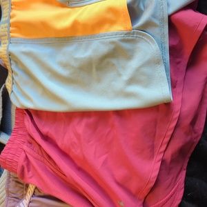 Women's under armor workout shorts (3 pairs)